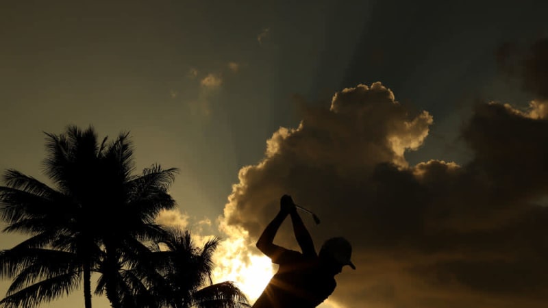 Sony Open: Sonnenuntergang, Bl...