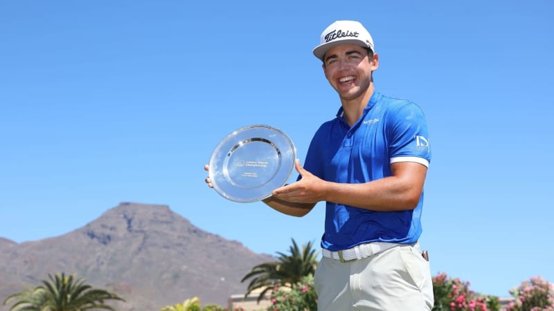 European Tour: Garrick Higgo wins the Canary Islands Championship