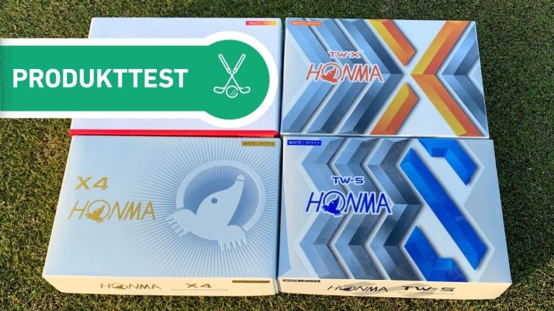 Honma Golfbälle im Test