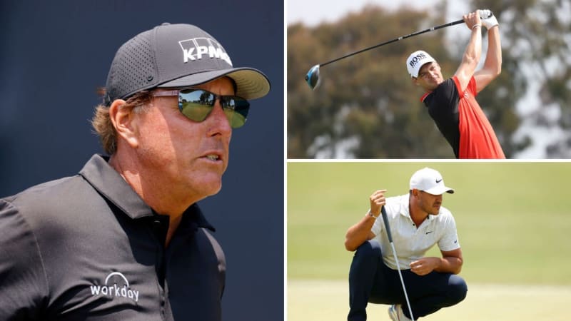 US Open 2021: The stars at Torrey Pines  - the best pictures of round 1