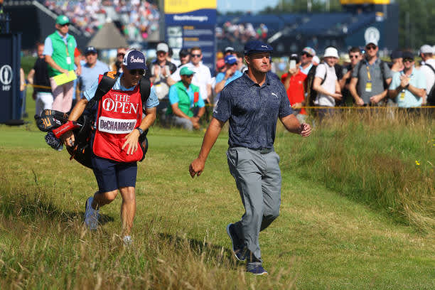 Bryson Dechambeau drives himself out of contention