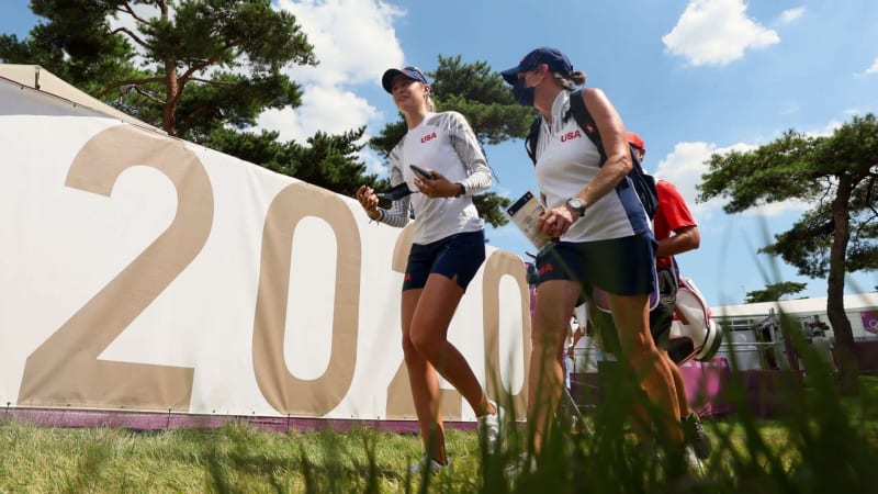 Olympia 2021: Nelly Korda geht...