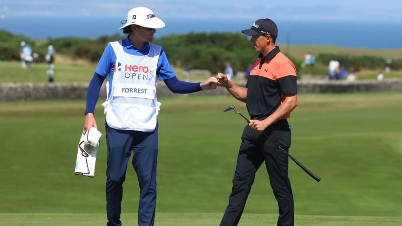 "Golf’s a funny game.." says the new champion of the Hero Open.