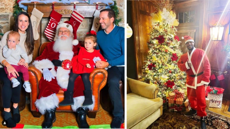 Weihnachten bei den Golf Stars