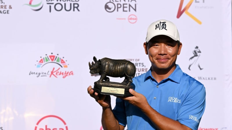 European Tour: Ashun Wu wins the Magical Kenya Open