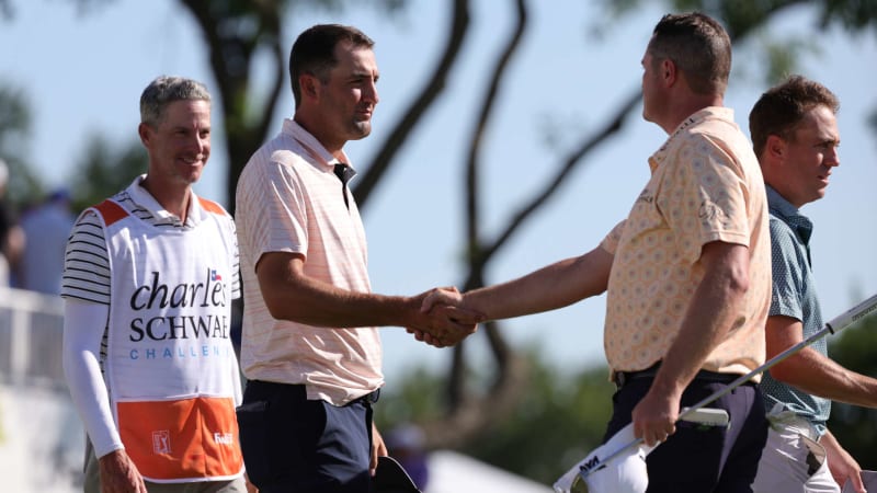 Mild Conditions - Low Scores: Day Two of the Charles Schwab Challenge 2022