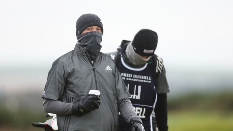 Rainy second day at the Alfred Dunhill Links Championship