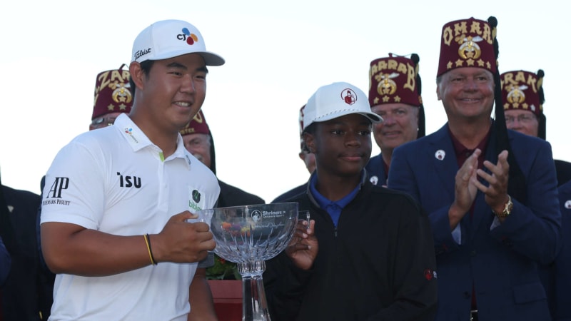 Tom Kim wins the Shriners Children's Open 2022