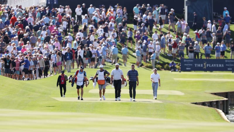 Gutes Golf bei der Players Cha...