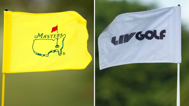 LIV Golf Profis beim US Master...
