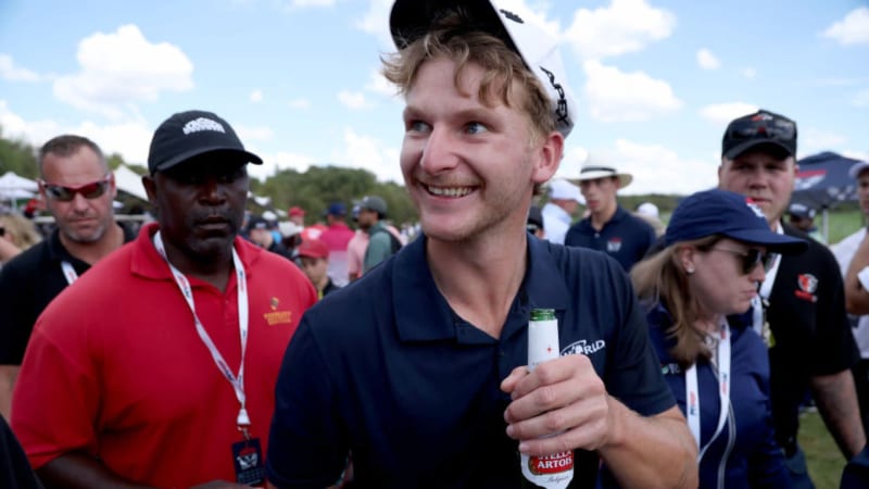 Prost! Nick Bachems emotionale...