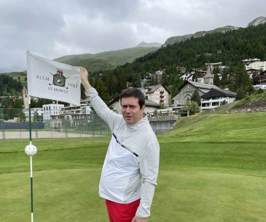 Golfen im Oberengadin/St. Mori...