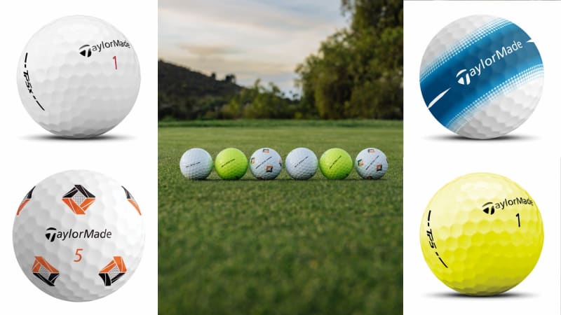 TaylorMade presents new golf balls for the 2024 season