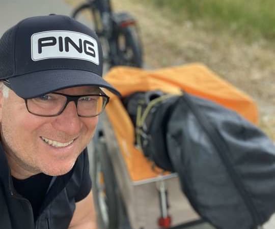 Neue Fahrrad-Golf-Tour für den...