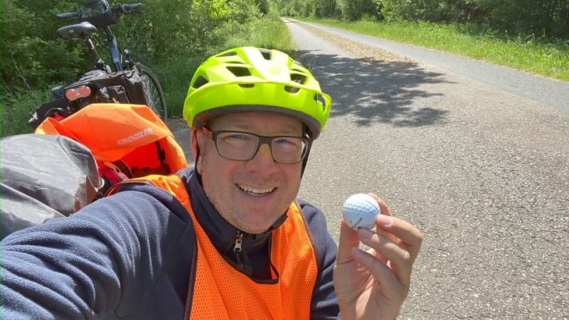 Neue Fahrrad-Golf-Tour für den...
