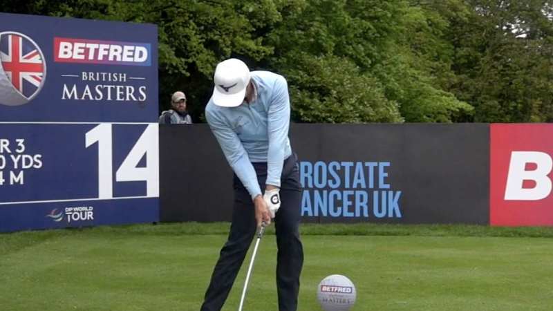 Gewichtsverlagerung im Golfsch...