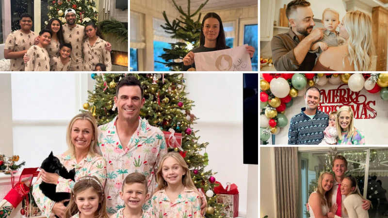 Weihnachten bei den Golfstars