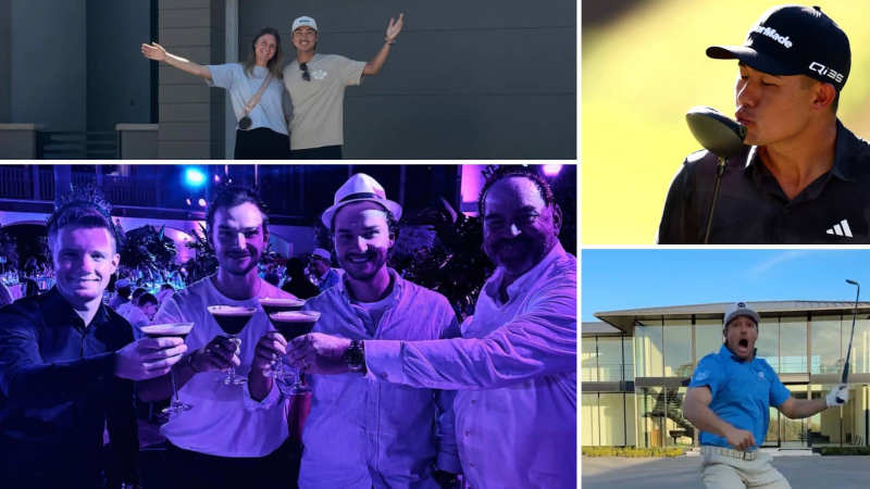 Silvester bei den Golfstars