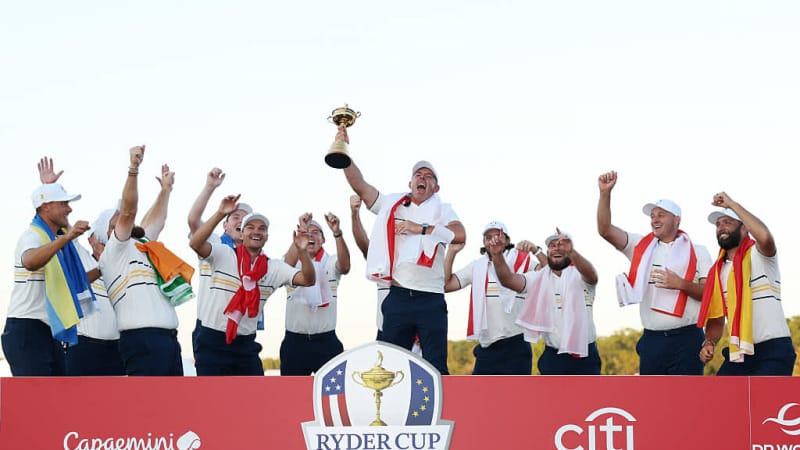 So jubelt das Team Europa nach...