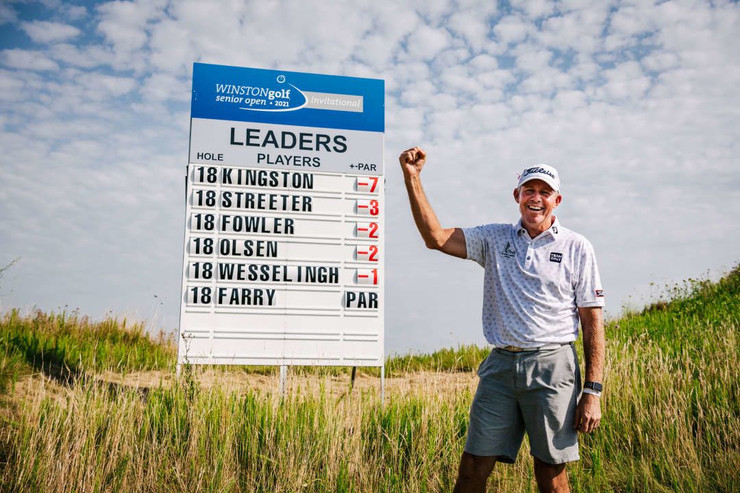 James Kingston: Gewinner der Winstongolf Senior Open 2021