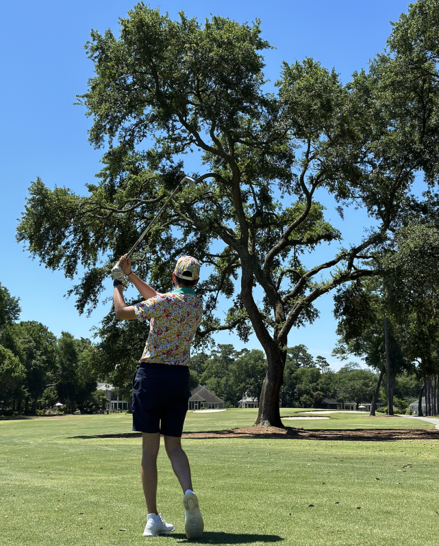 Der alte Baumbestand im Tidewater Golf Club