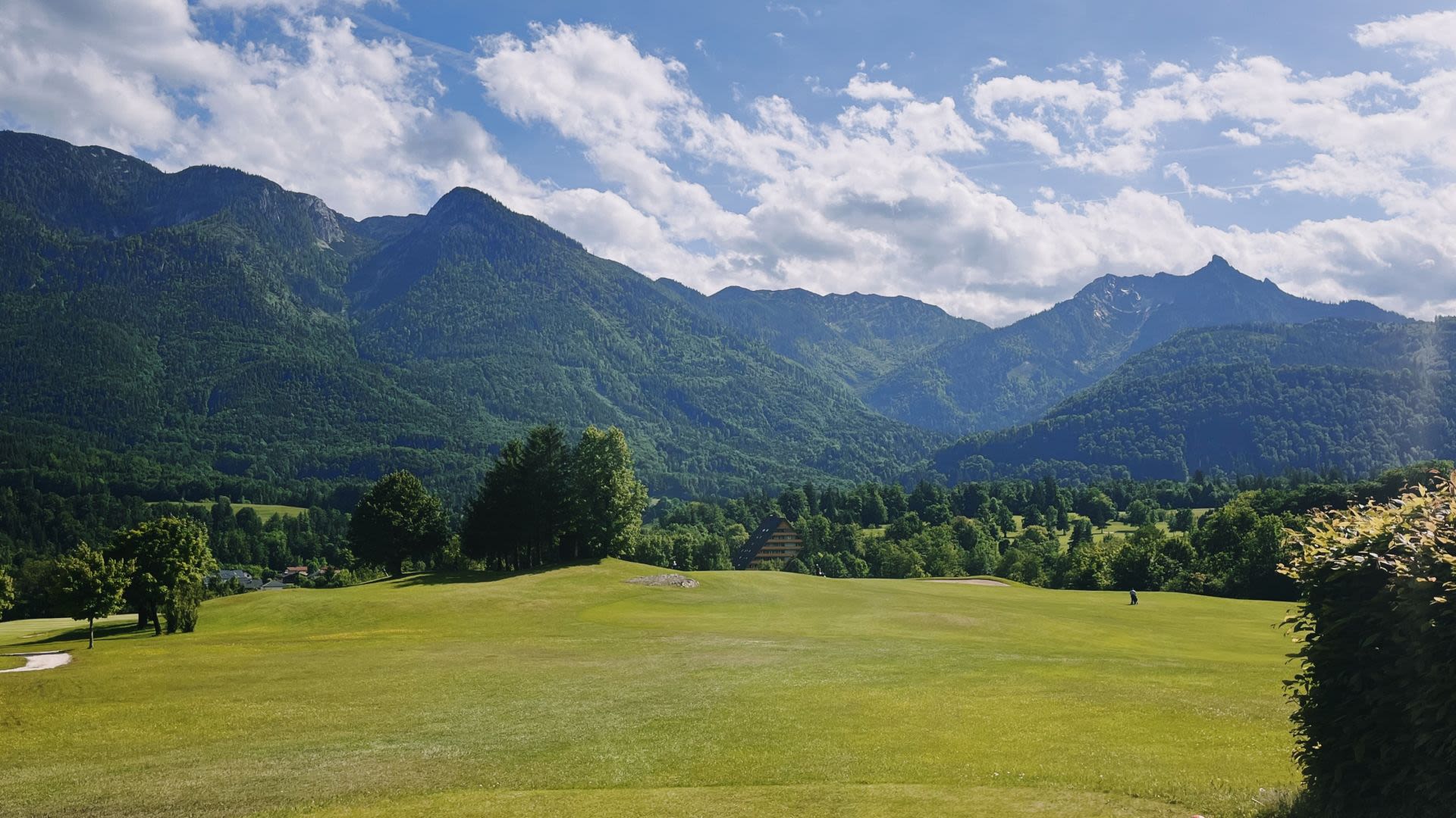 Golfclub Salzkammergut: Blick vom 18. Abschlag
