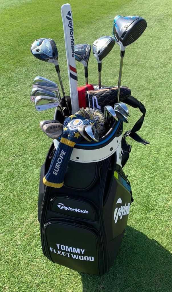 Das neue Bag des Tommy Fleetwood. (Foto: TaylorMade)