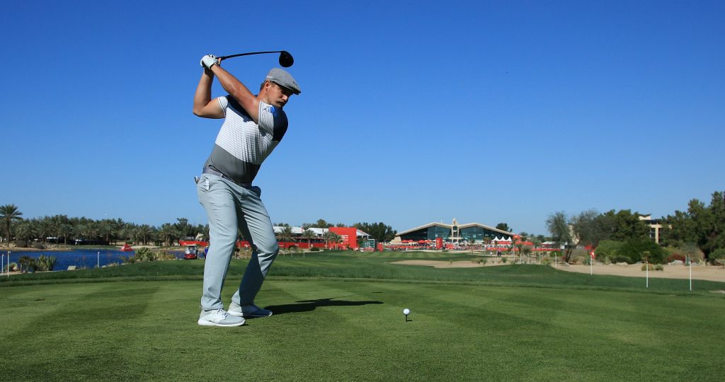 Wird in Rank 1 geführt: Bryson DeChambeau, hier bei der HSBC Championship, Abu Dhabi 2020. (Foto: Getty)