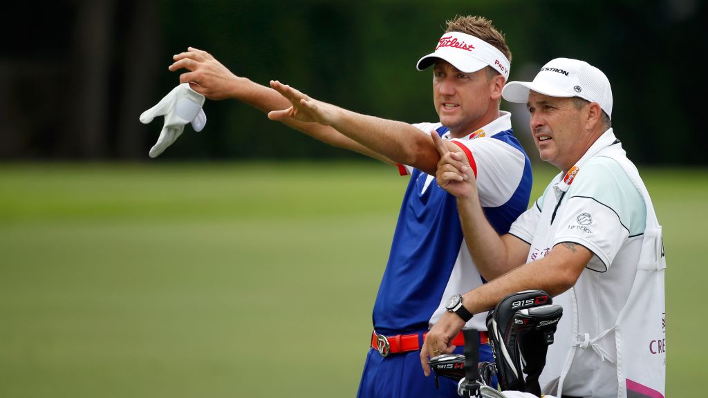 Seit 2006 ist Terry Mundy der Caddie von Ian Poulter. Sie teilen denselben Heimatclub. (Foto: Getty)