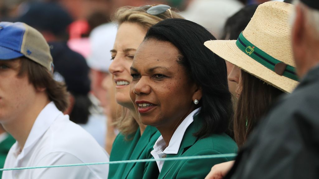 Condoleezza Rice war eine der ersten Frauen, die Mitglied im Augusta National werden durfte. (Foto: Getty)