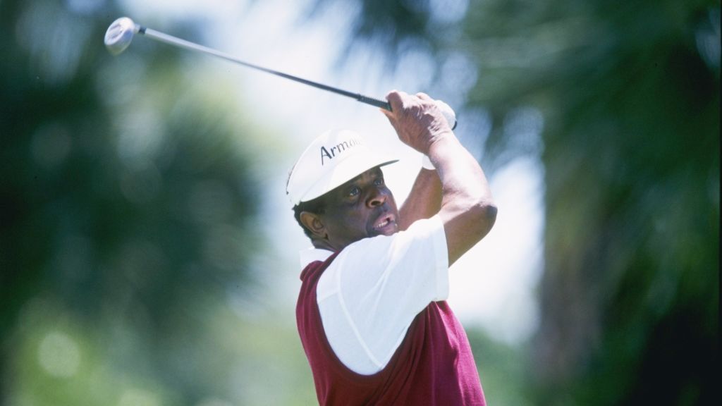 Lee Elder war 1977 der erste schwarze Golfer, der am Turnier teilnehmen durfte. (Foto: Getty)