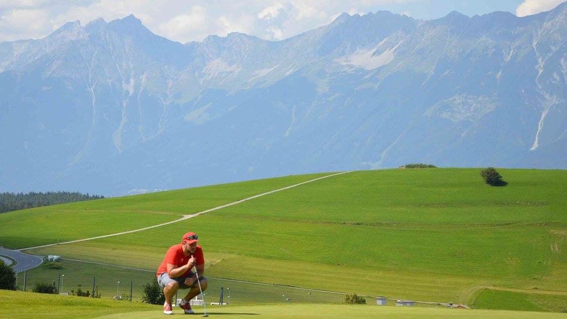 Putt auf der 18 bei der Innsbr...