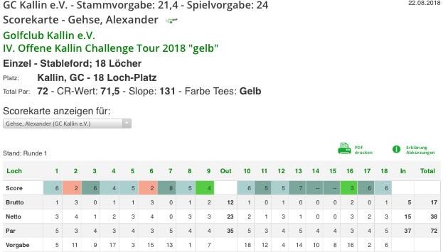 Golfclub Kallin e.V.