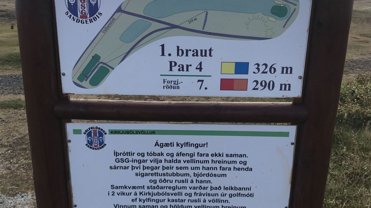 Sandgerdi Golf Course