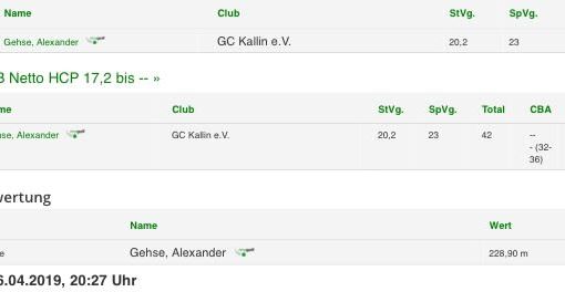 Golfclub Kallin e.V.