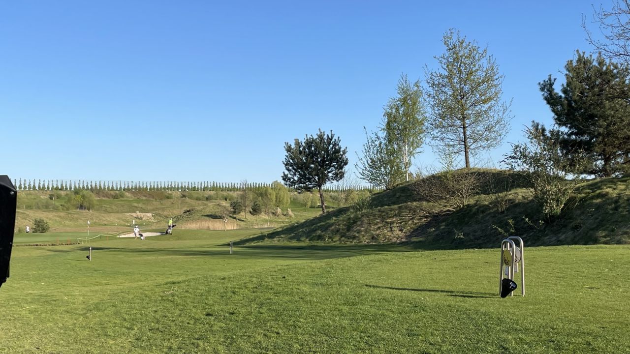 Schönes Ostergolfen auf dem Li...