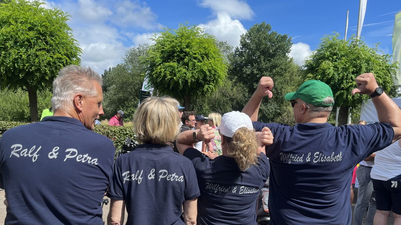 Los geht’s für den Traumvierer...