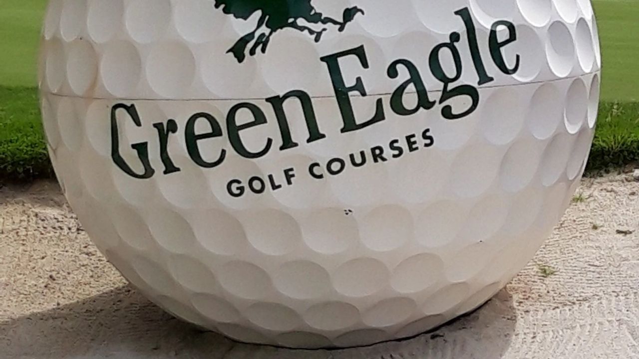 Heute 18 Loch auf dem Nordcour...