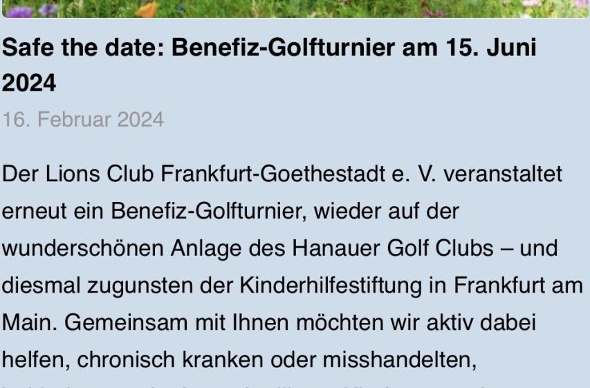 GC Hanau-Wilhelmsbad