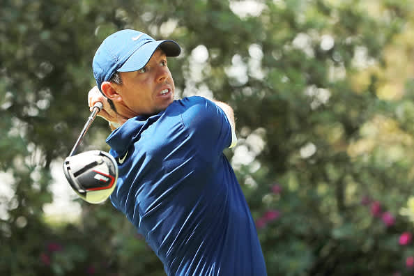 MEXICO CITY, MEXICO - FEBRUARY 23: Rory McIlroy of Northern Ireland plays his shot from the fourth tee during the third round of World Golf Championships-Mexico Championship at Club de Golf Chapultepec on February 23, 2019 in Mexico City, Mexico. (Photo by Hector Vivas/Getty Images)