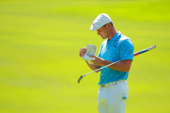 MEXICO CITY, MEXICO - FEBRUARY 21: Bryson DeChambeau of the United States stands on the fourth hole during the first round of World Golf Championships-Mexico Championship at Club de Golf Chapultepec on February 21, 2019 in Mexico City, Mexico. (Photo by Hector Vivas/Getty Images)