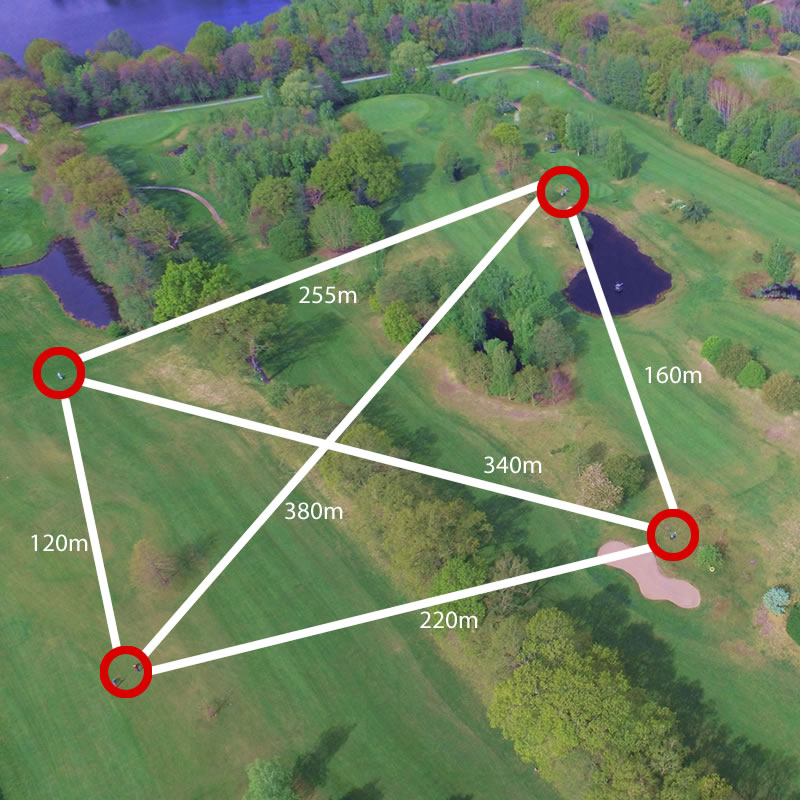 Auf der weitläufigen Golfanlage des Golf-Club Oberneuland fällt Abstand halten leicht. (Foto: GC Oberneuland)