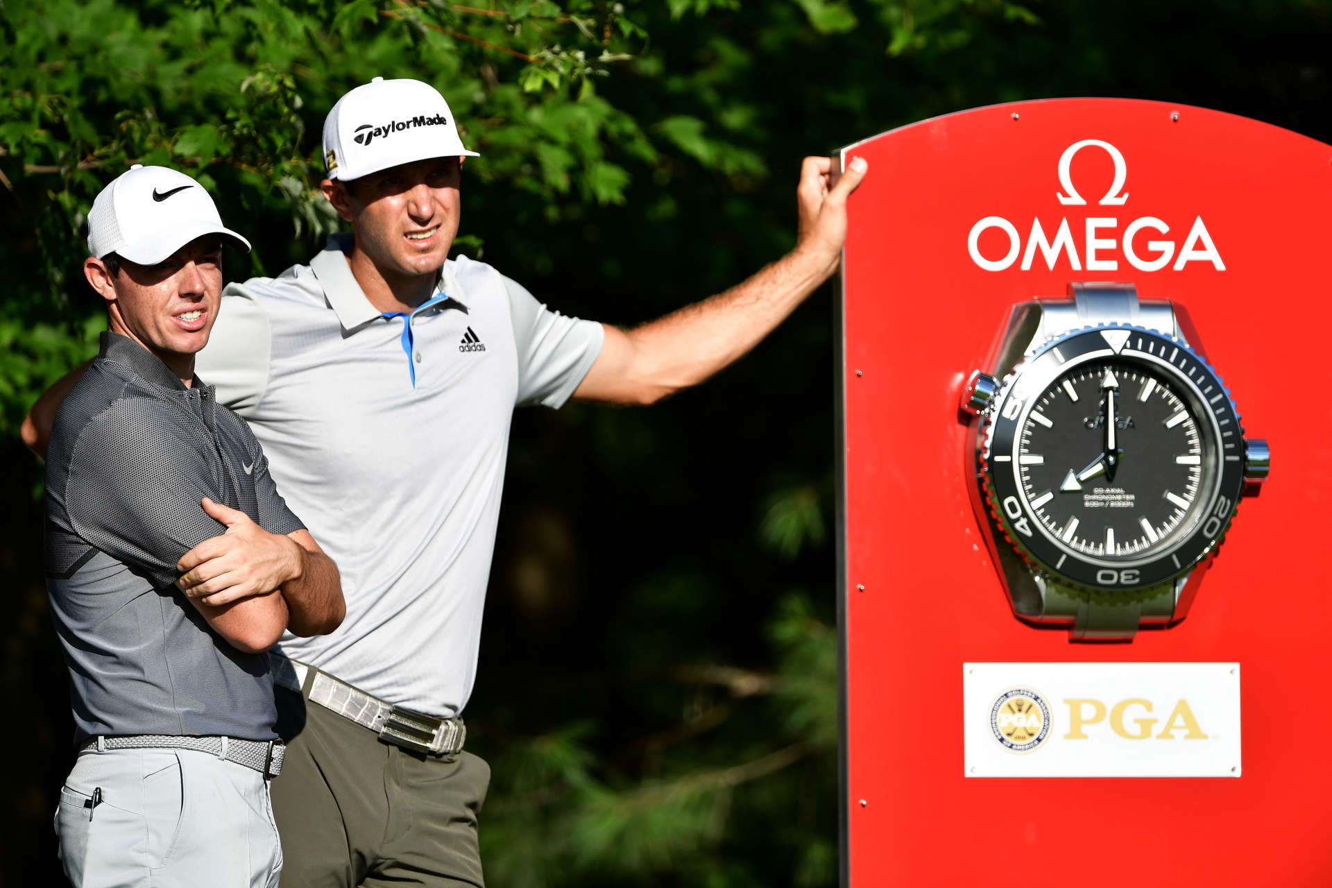 Rory und DJ - Von Gegnern beim Ryder Cup bis hin zu Partnern beim TaylorMade Driving Relief