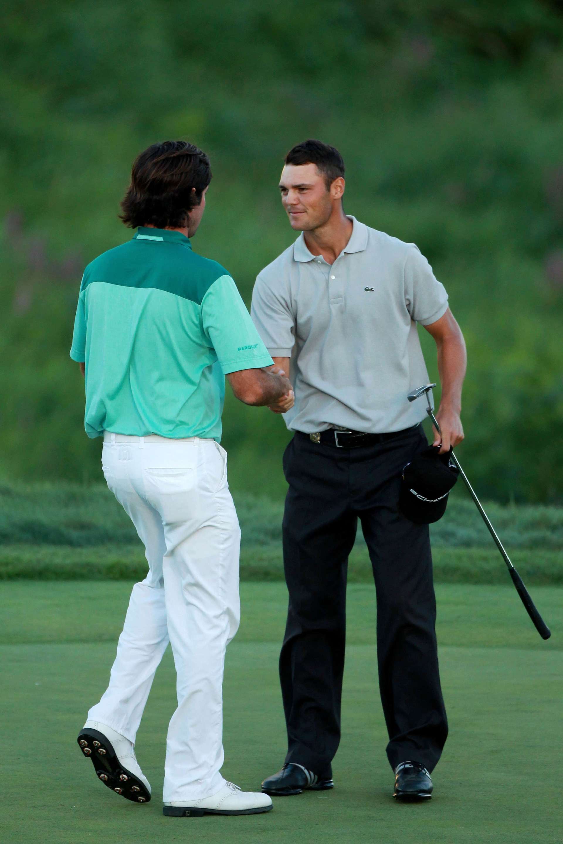 Damit muss er in ein Stechen mit Bubba Watson, der ebenfalls bei elf unter Par liegt. Kaymer behält die Nerven, sticht den Longhitter Watson aus und krönt sich zum Champion.