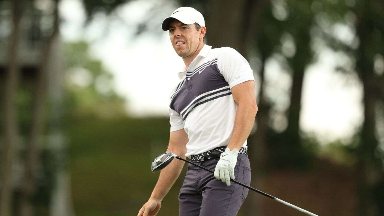 PGA Tour: Rory McIlroy is at T4 at the Travelers Championship after the second round.