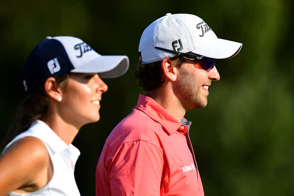 ATZENBRUGG, AUSTRIA - JULY 10: Nicolai von Dellingshausen of Germany walks on the 17th hole during day two of the Austrian Open at Diamond Country Club on July 10, 2020 in Atzenbrugg, Austria. (Photo by Stuart Franklin/Getty Images)