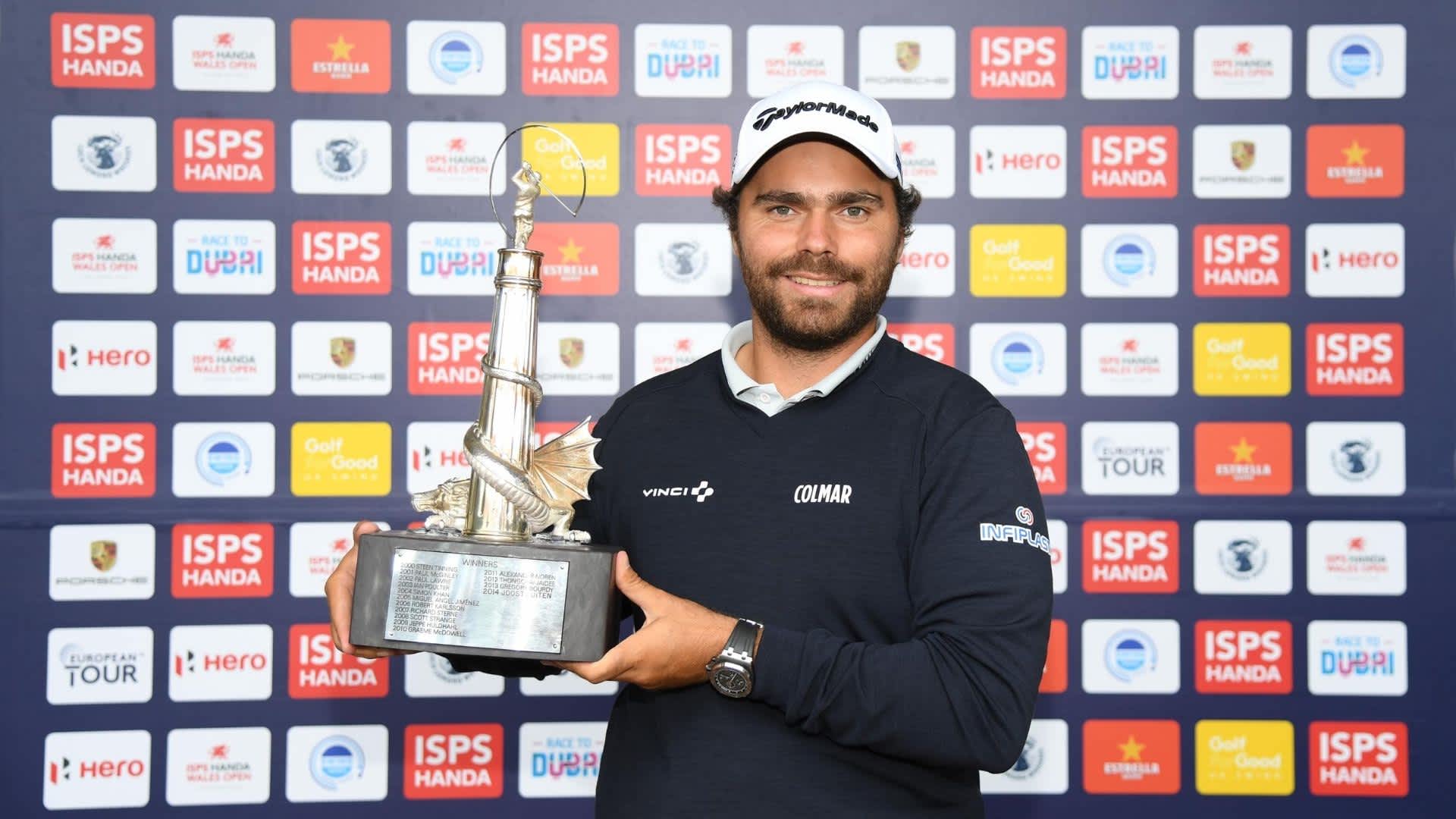European Tour: Romain Langasque wins the Wales Open