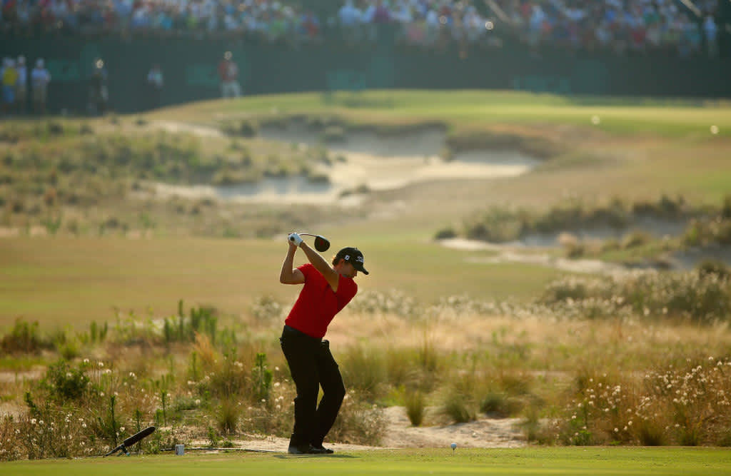 2035 geht es für die US Open nach PinehurstNach der US Open 2014 git es auch im Jahr 2035 ein Wiedersehen auf dem traumhaften Kurs in North Carolina ausgetragen.
(Foto: Getty)