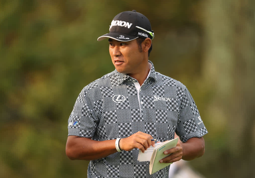 The Japanese Hideki Matsuyama challenges the eyes of the audience with his pattern.