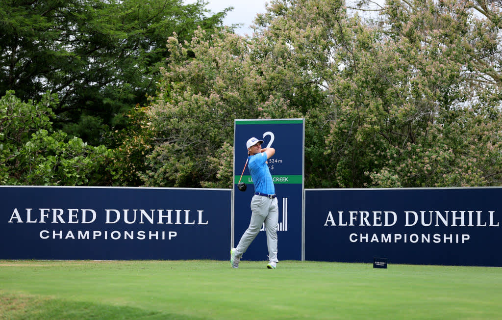 European Tour: Calum Hill currently T6 after an third at the Alfred Dunhill Championship.
